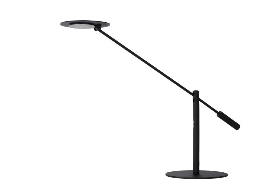 Lucide ANSELMO - Desk lamp - Ø 18 cm - LED Dim. - 1x9W 3000K - Black - turned off